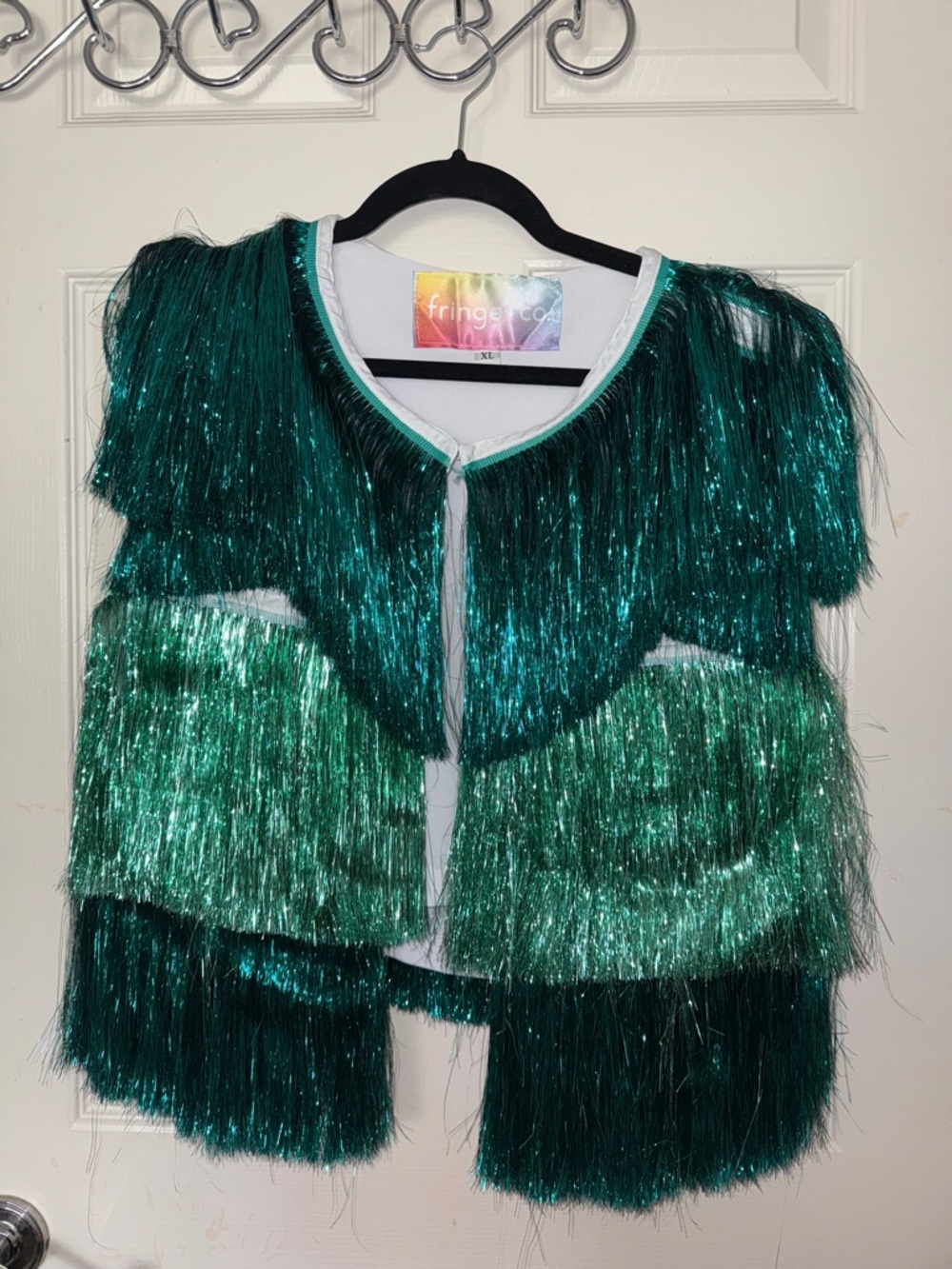 Fringe Studio Rainbow Label Tee with White Trim